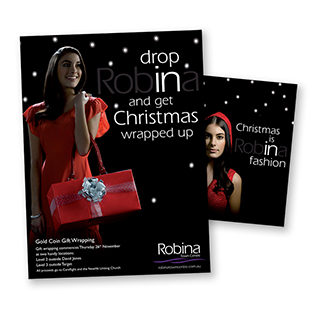 Portfolio Header image for Robina Town Centre Christmas promo